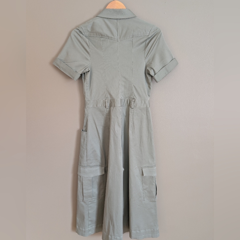 Anthropologie Utility Jumpsuit Size 4 - Picture 2 of 7